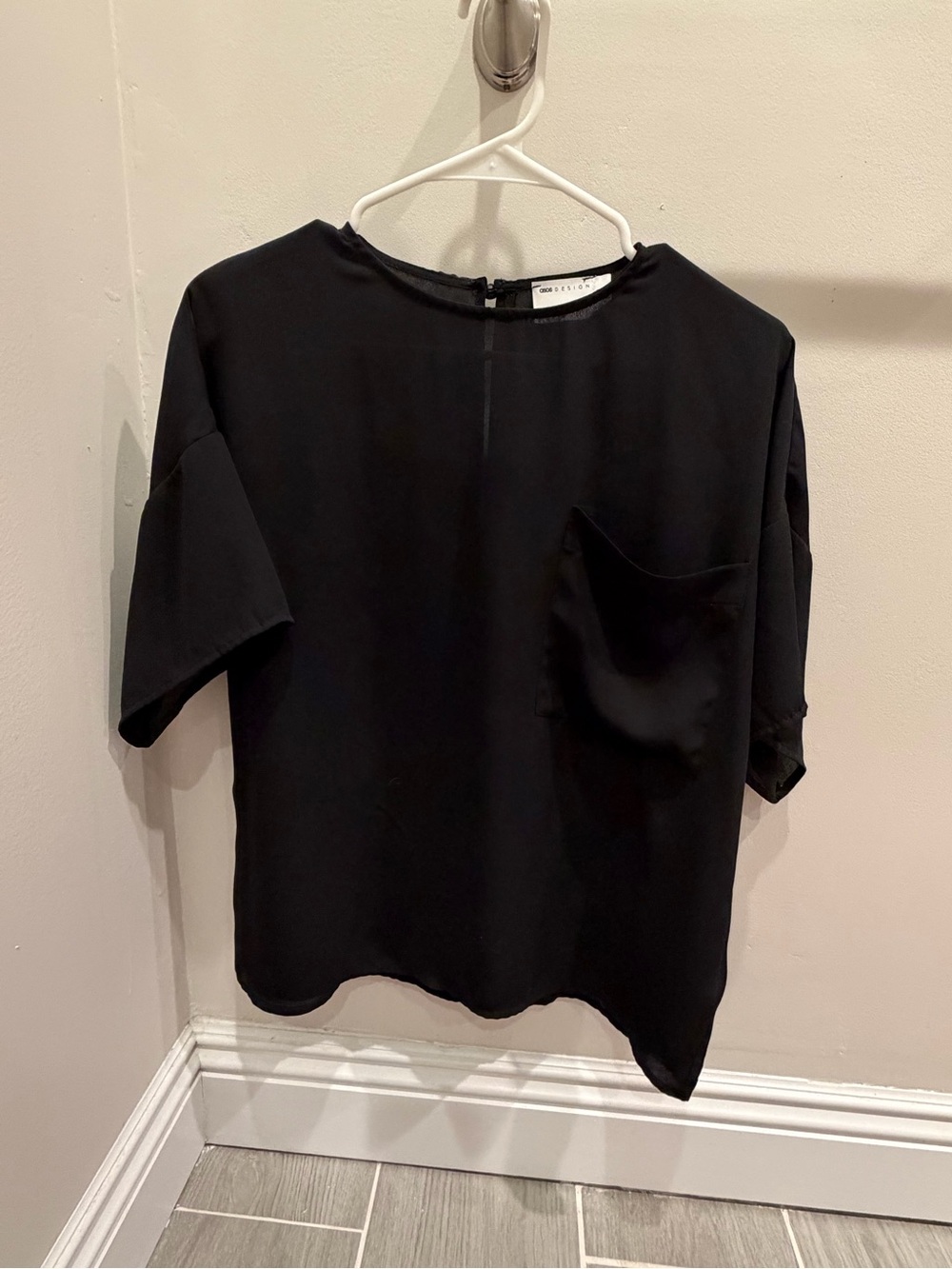 ASOS Sheer Women's Short Sleeve Top -